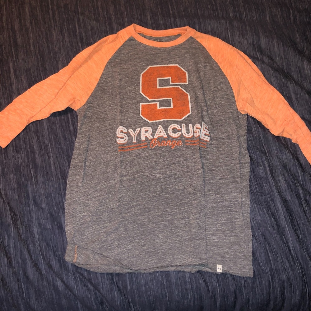 Syracuse University Three Quarter Sleeve Shirt